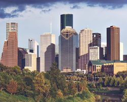 Downtown Houston TX Skyline