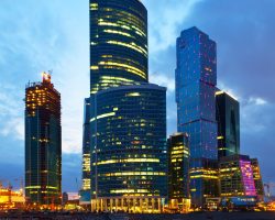 Moscow business centre